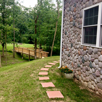 04 Outdoor Brick Pathway